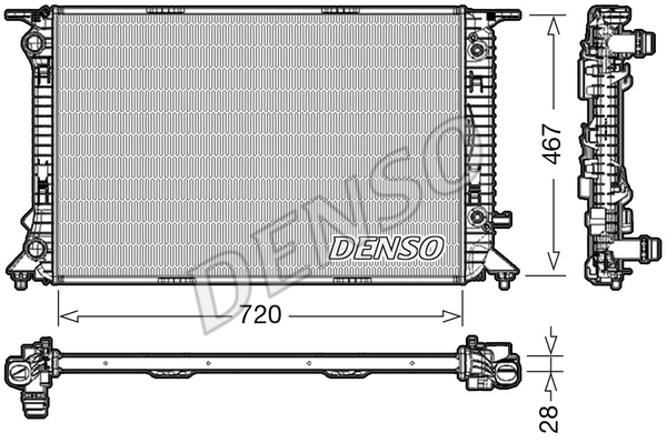 Radiateur, refroidissement du moteur | DENSO