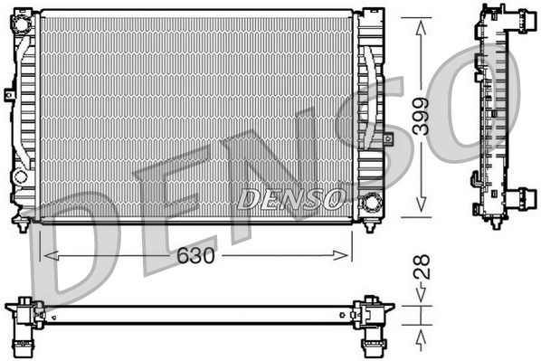 Radiateur, refroidissement du moteur | DENSO