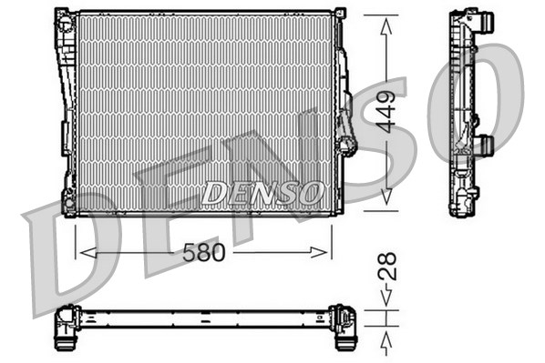 Radiateur, refroidissement du moteur | DENSO