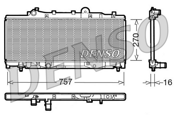 Radiateur, refroidissement du moteur | DENSO