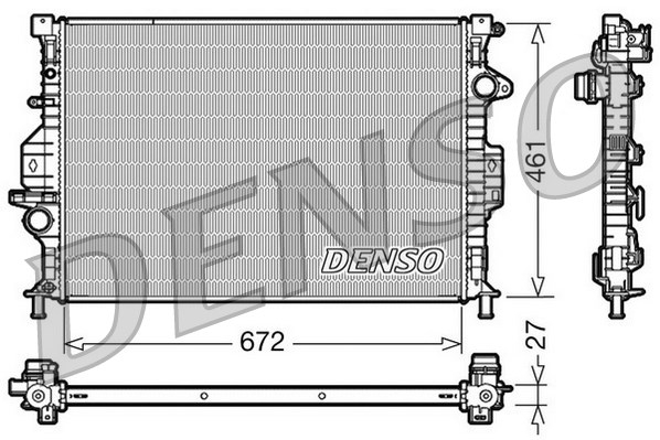 Radiateur, refroidissement du moteur | DENSO