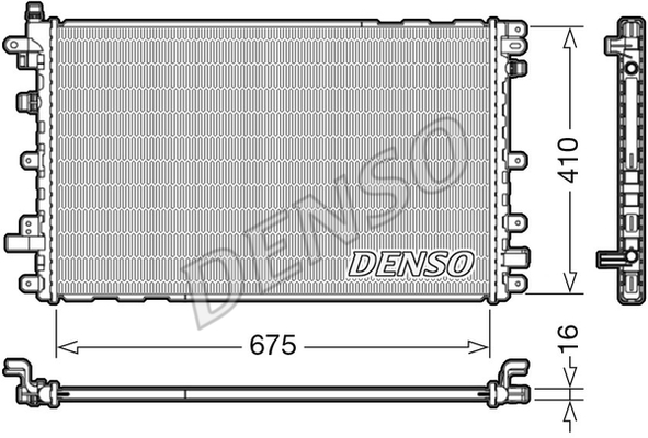 Radiateur, refroidissement du moteur | DENSO
