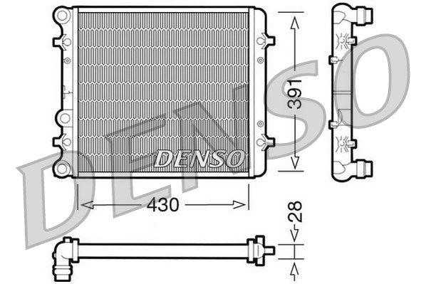 Radiateur, refroidissement du moteur | DENSO