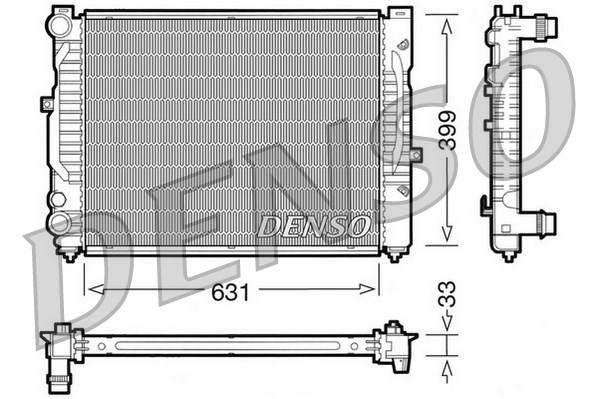 Radiateur, refroidissement du moteur | DENSO