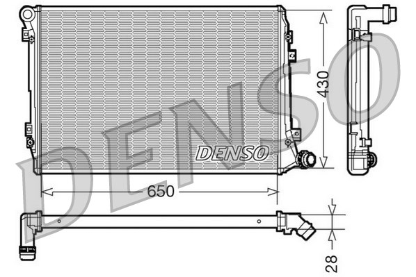 Radiateur, refroidissement du moteur | DENSO