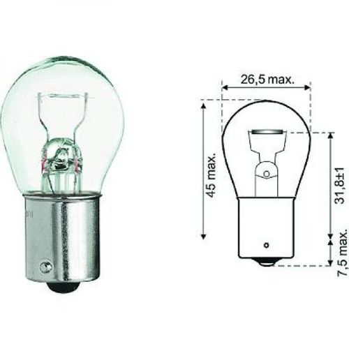 Image du produit pour Ampoule, feu de brouillard arrière