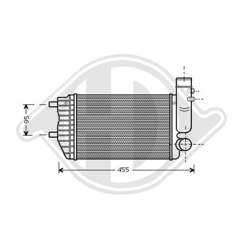 Image du produit pour Intercooler, échangeur