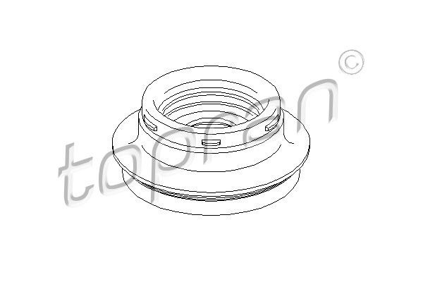 Roulement, coupelle de suspension | TOPRAN