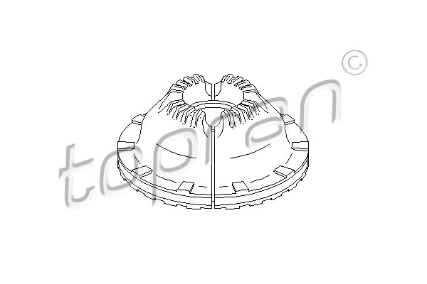 Coupelle de suspension | TOPRAN