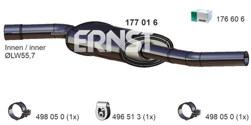 Image du produit pour Silencieux central