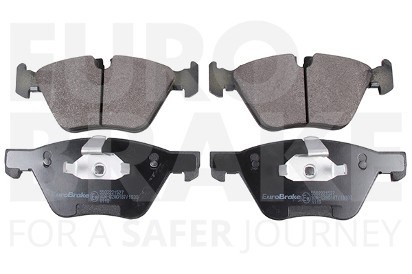 Jeu de 4 plaquettes de frein | EUROBRAKE