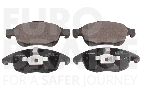 Jeu de 4 plaquettes de frein | EUROBRAKE