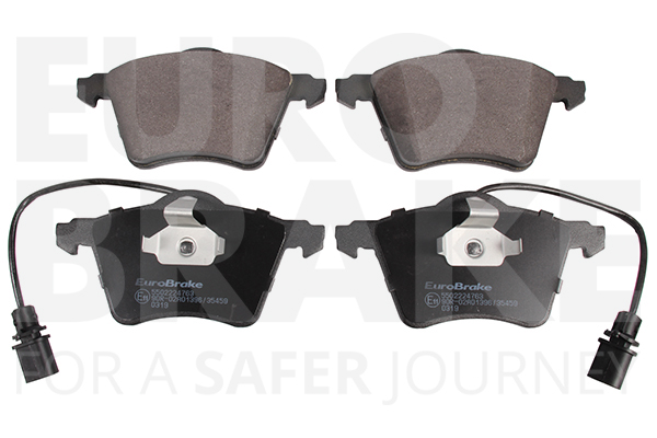 Jeu de 4 plaquettes de frein | EUROBRAKE