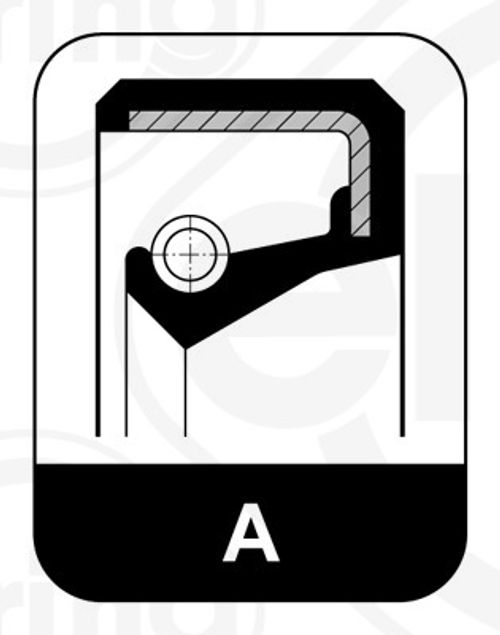 Image du produit pour Bague d'étanchéité, pont de pompe à eau