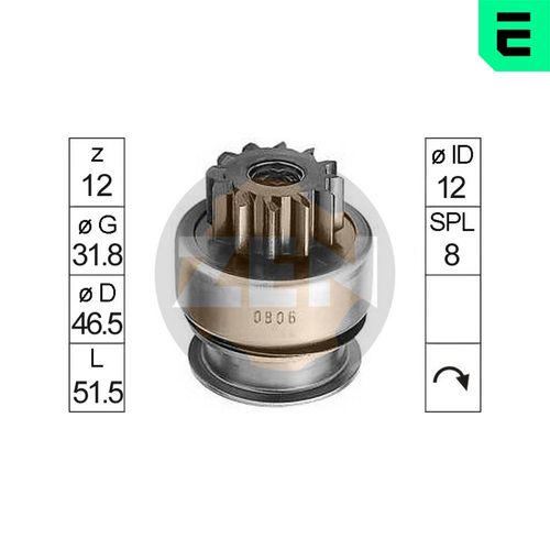 Image du produit pour Embrayage à roue libre, démarreur