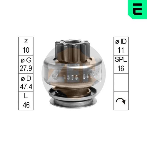Image du produit pour Embrayage à roue libre, démarreur