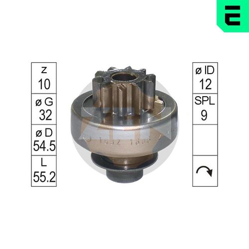 Image du produit pour Embrayage à roue libre, démarreur