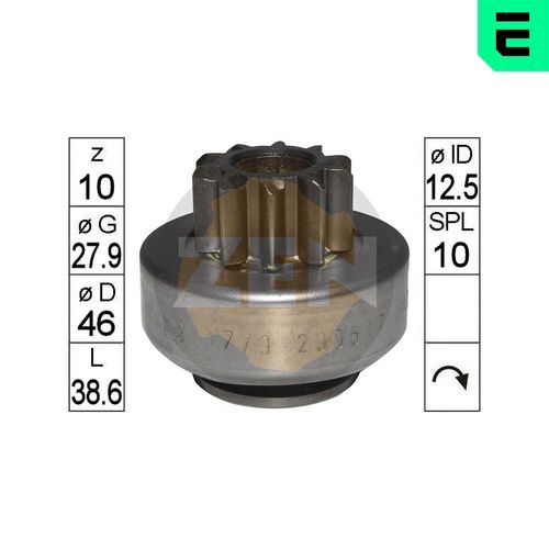 Image du produit pour Embrayage à roue libre, démarreur