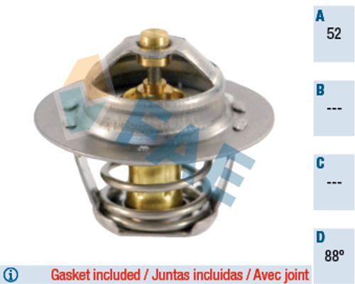 Image du produit pour Thermostat, liqiuide de refroidissement