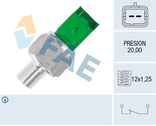 Image du produit pour Capteur, pression d'huile