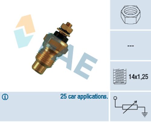 Image du produit pour Sonde de température, liquide de refroidissement