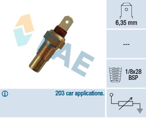 Image du produit pour Sonde de température, liquide de refroidissement