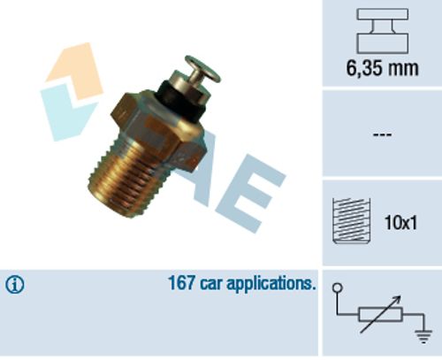 Image du produit pour Sonde de température, liquide de refroidissement