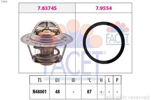 Image du produit pour Thermostat, liqiuide de refroidissement