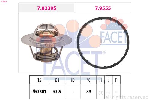 Image du produit pour Thermostat, liqiuide de refroidissement