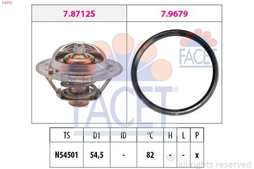 Image du produit pour Thermostat, liqiuide de refroidissement