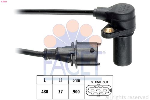 Image du produit pour Capteur d'angle, vilebrequin