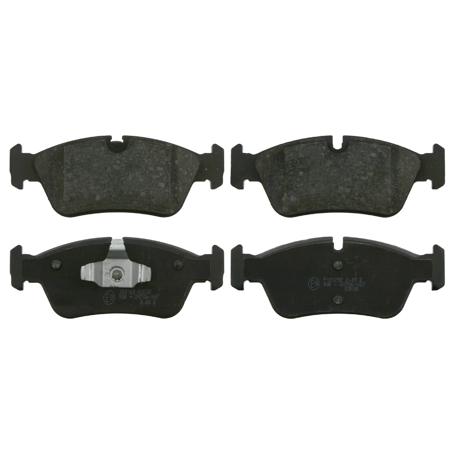 Jeu de 4 plaquettes de frein | FEBI BILSTEIN