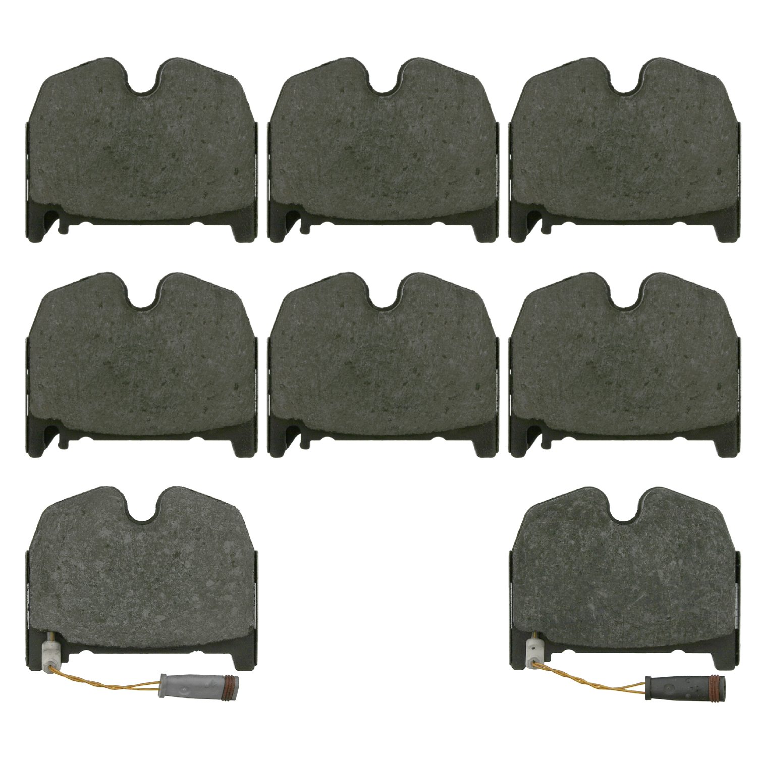 Jeu de 4 plaquettes de frein | FEBI BILSTEIN