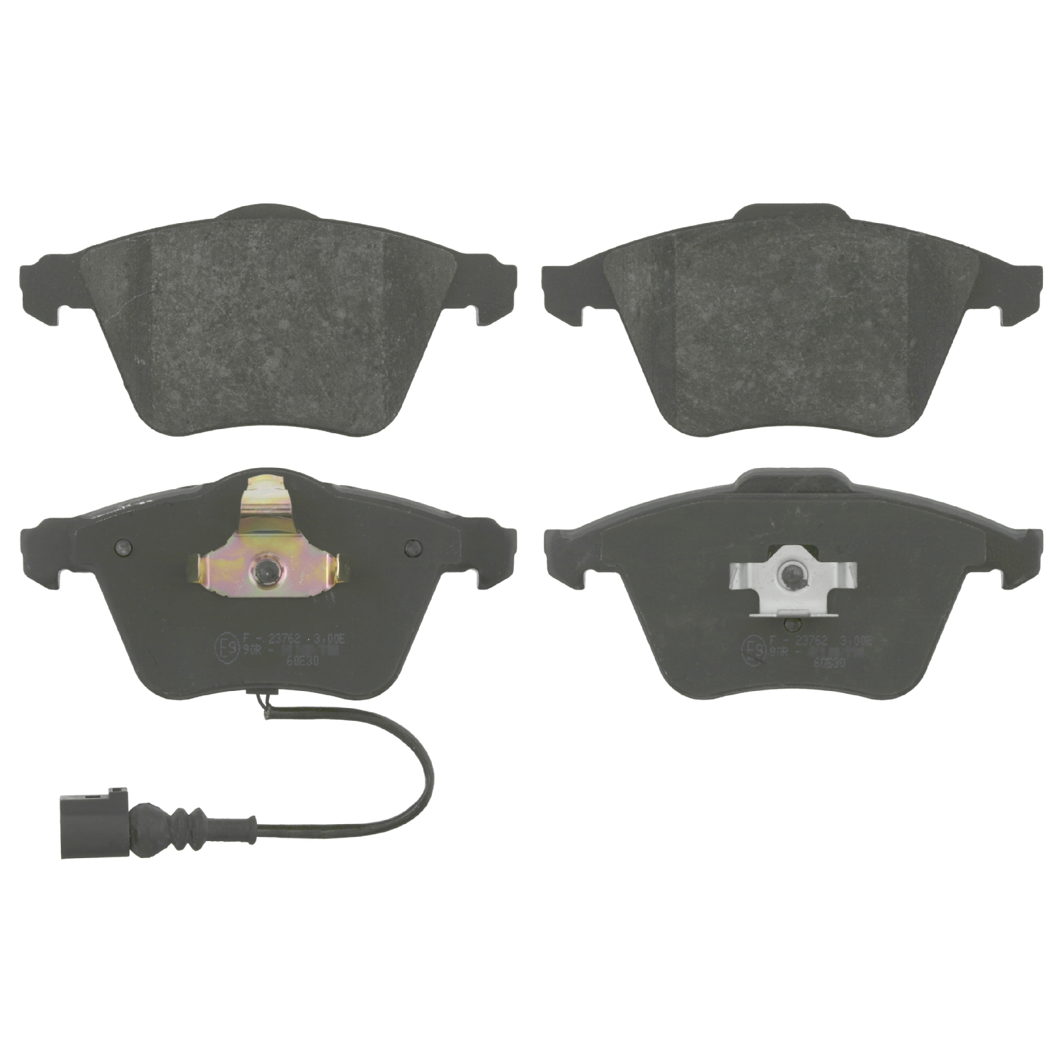 Jeu de 4 plaquettes de frein | FEBI BILSTEIN