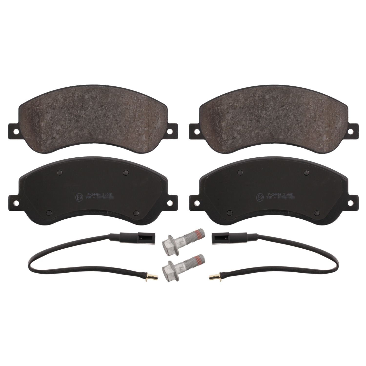 Jeu de 4 plaquettes de frein | FEBI BILSTEIN