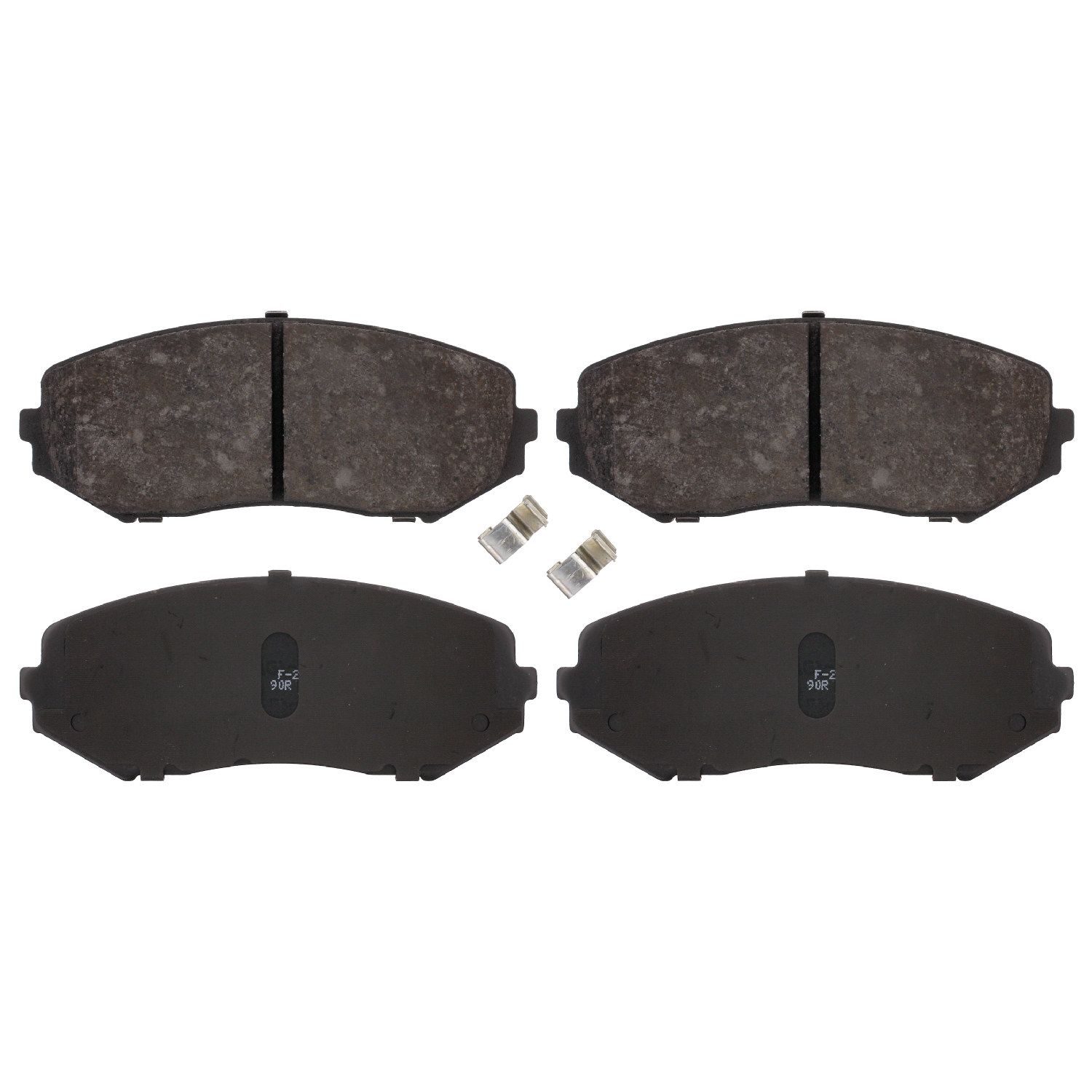 Jeu de 4 plaquettes de frein | FEBI BILSTEIN