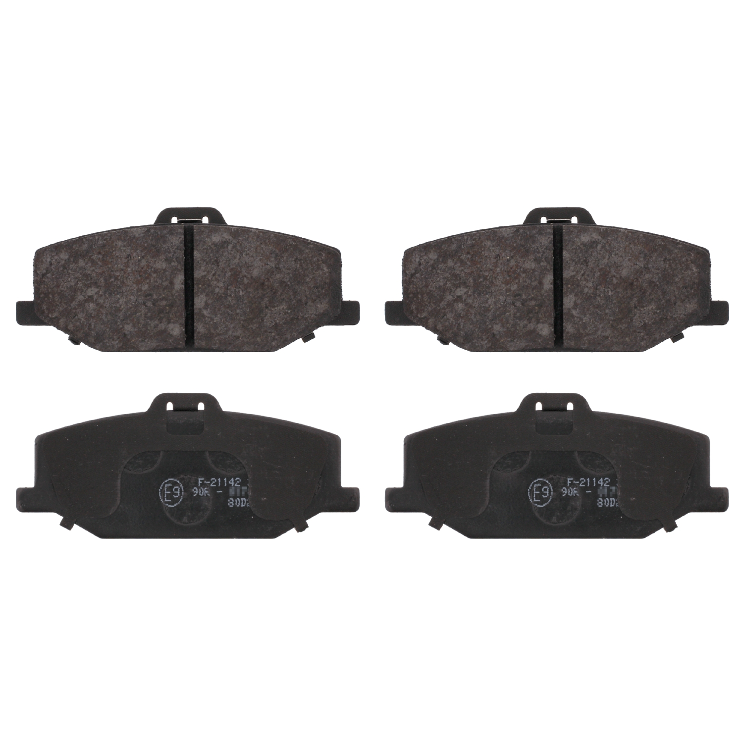 Jeu de 4 plaquettes de frein | FEBI BILSTEIN