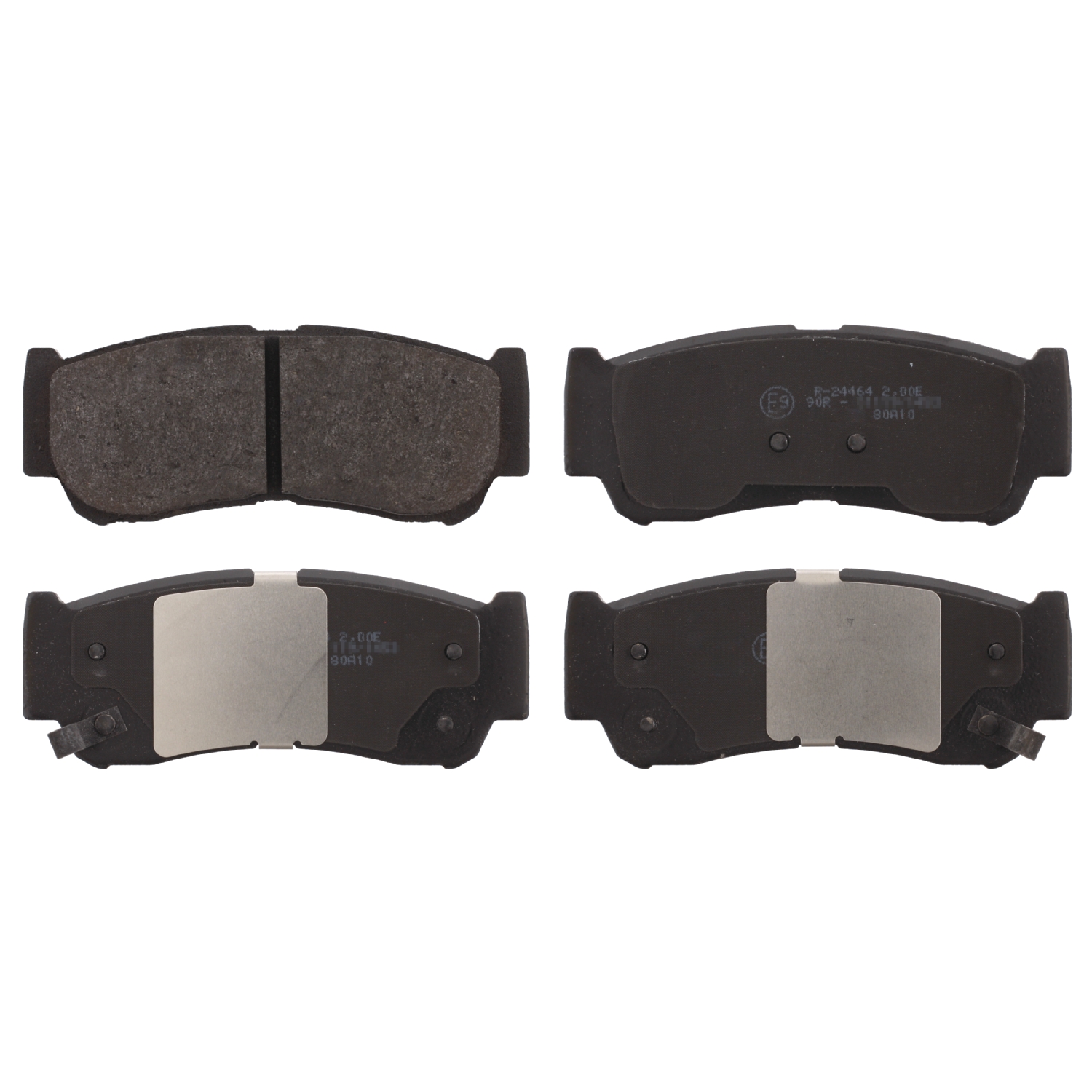 Jeu de 4 plaquettes de frein | FEBI BILSTEIN