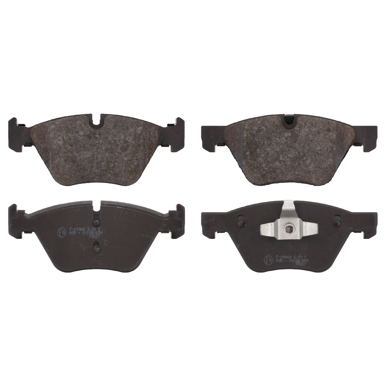 Jeu de 4 plaquettes de frein | FEBI BILSTEIN