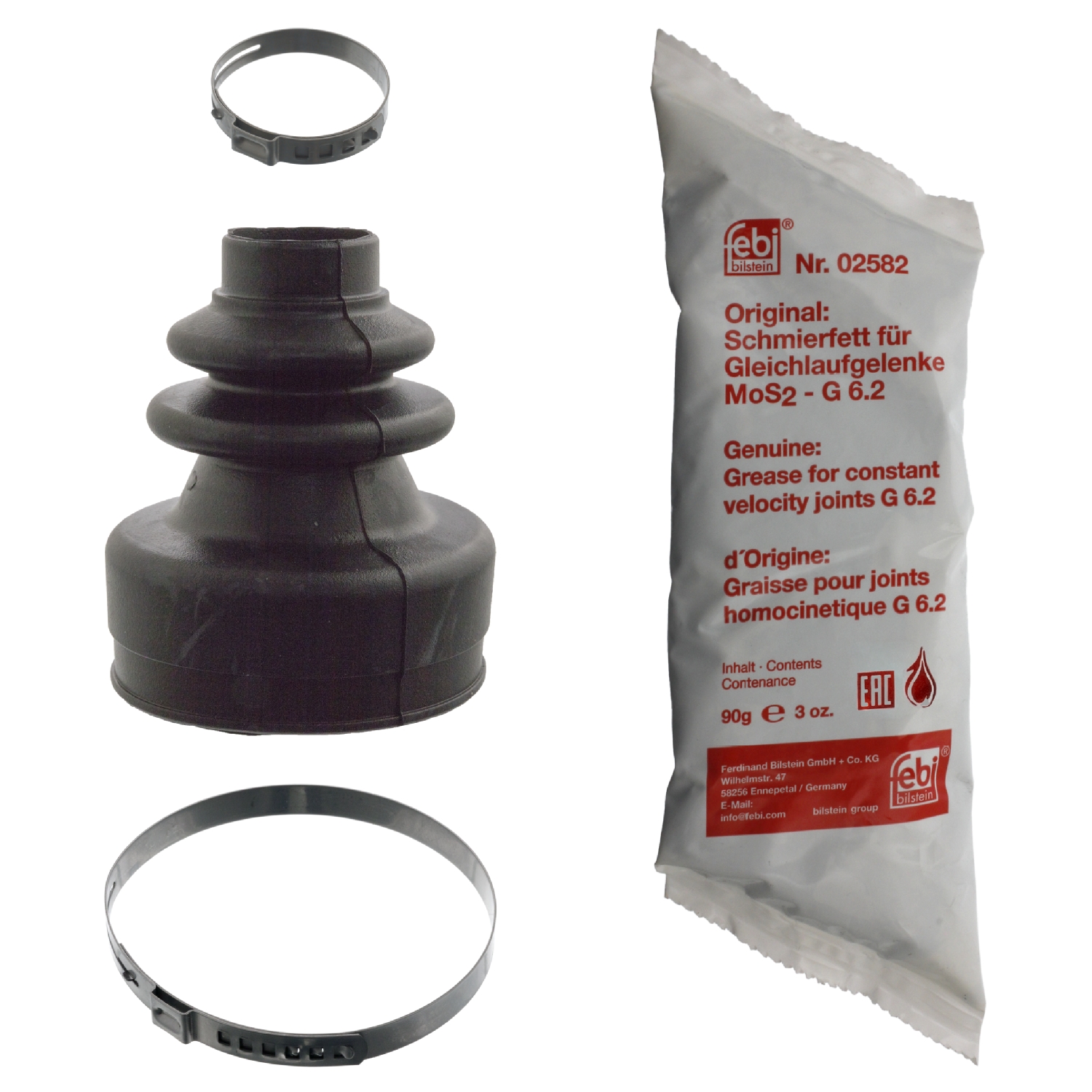 Jeu de joints-soufflets, arbre de commande | FEBI BILSTEIN