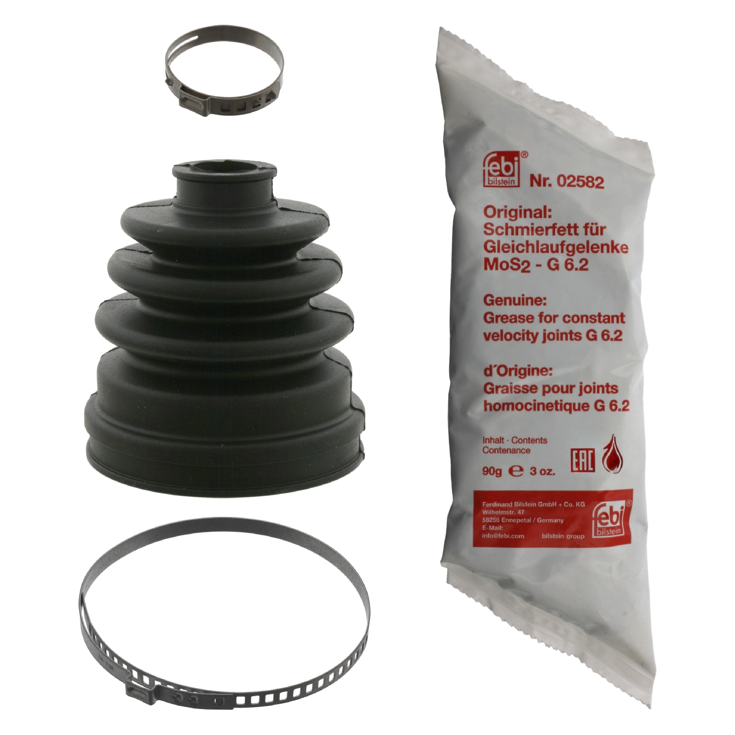 Jeu de joints-soufflets, arbre de commande | FEBI BILSTEIN