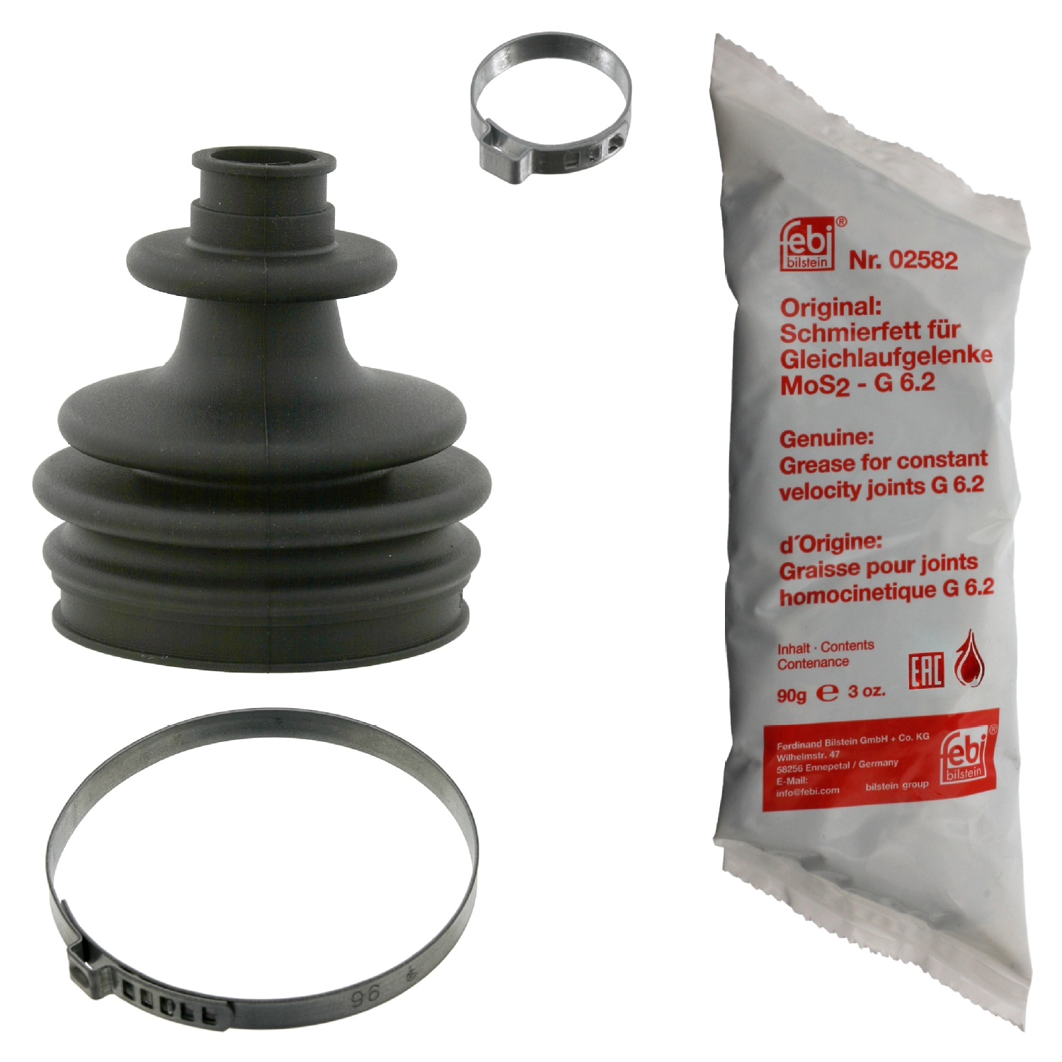 Jeu de joints-soufflets, arbre de commande | FEBI BILSTEIN