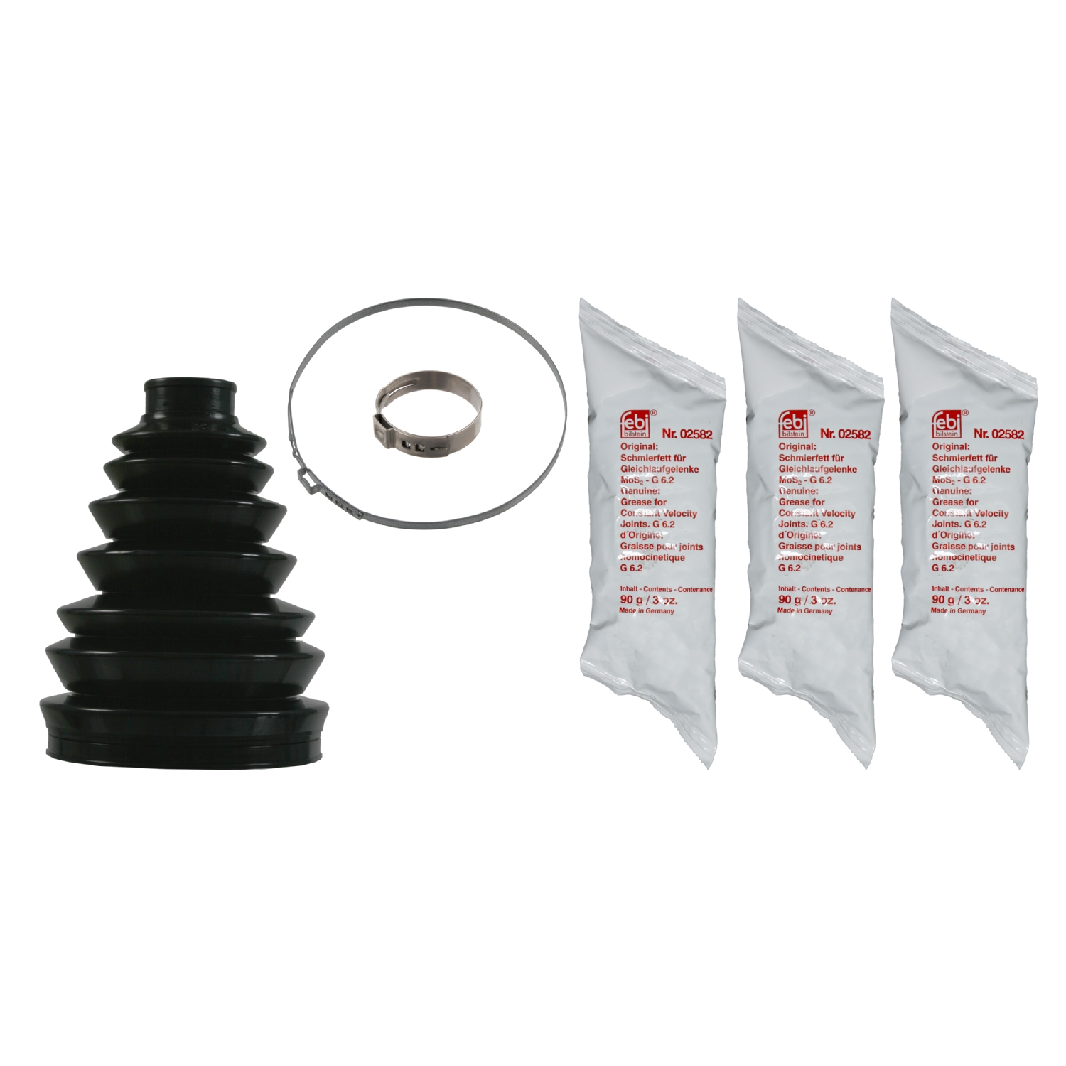 Jeu de joints-soufflets, arbre de commande | FEBI BILSTEIN