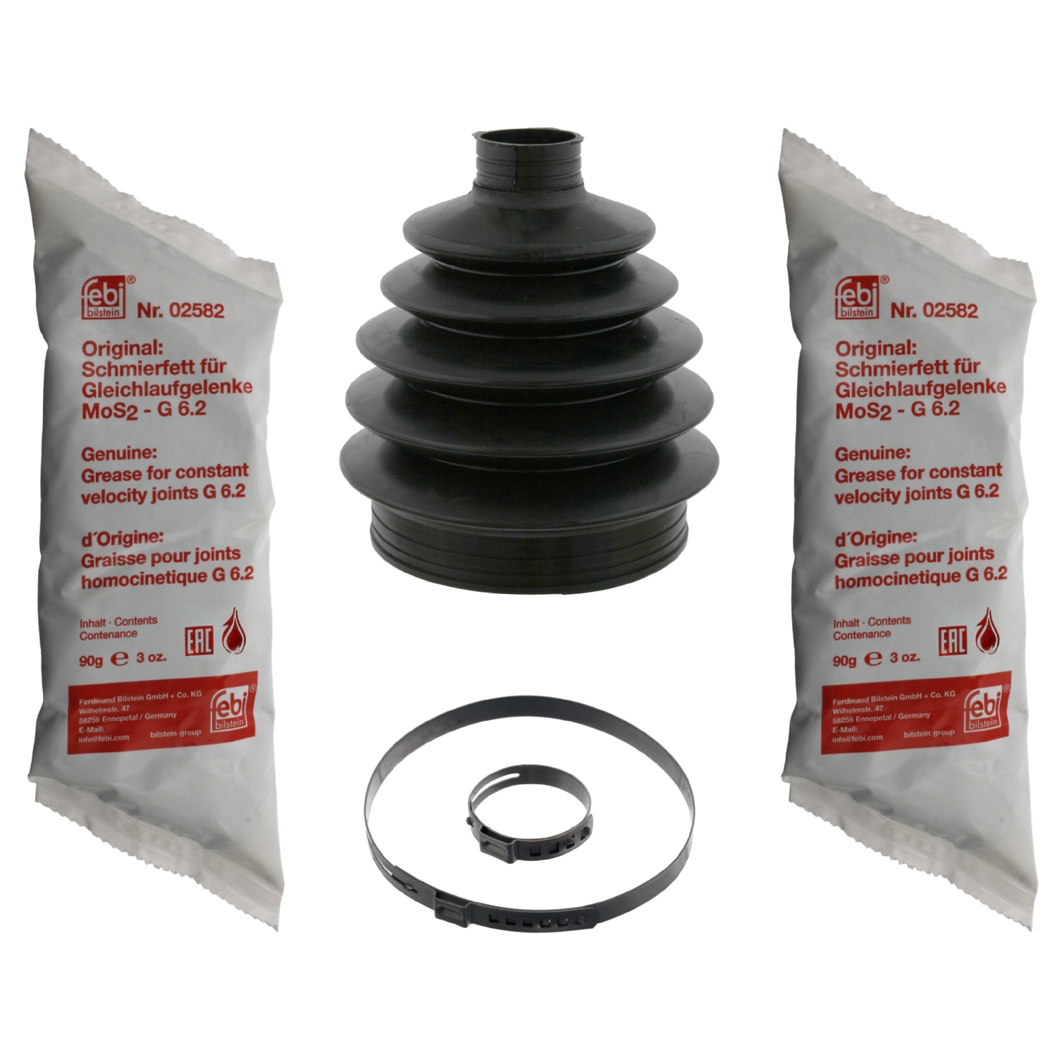 Jeu de joints-soufflets, arbre de commande | FEBI BILSTEIN