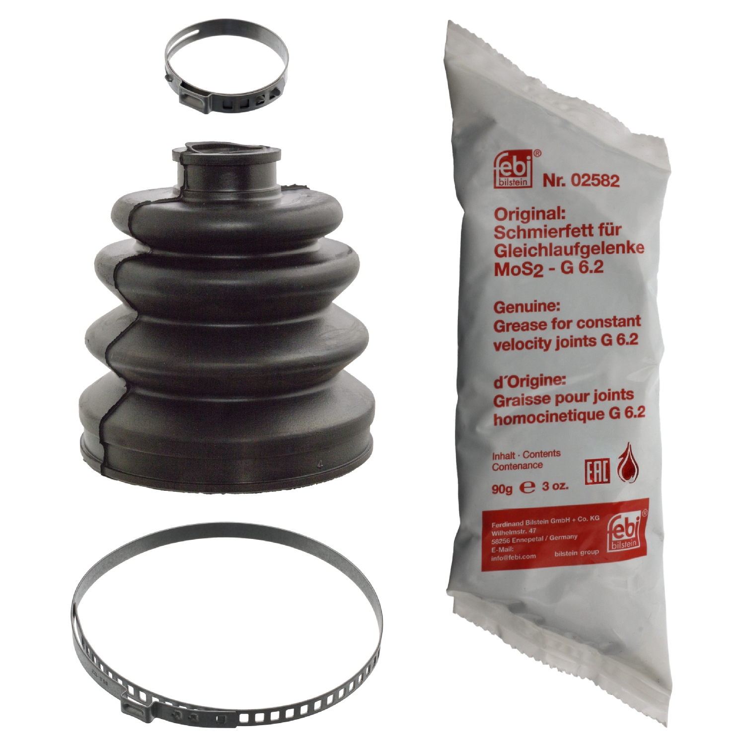 Jeu de joints-soufflets, arbre de commande | FEBI BILSTEIN