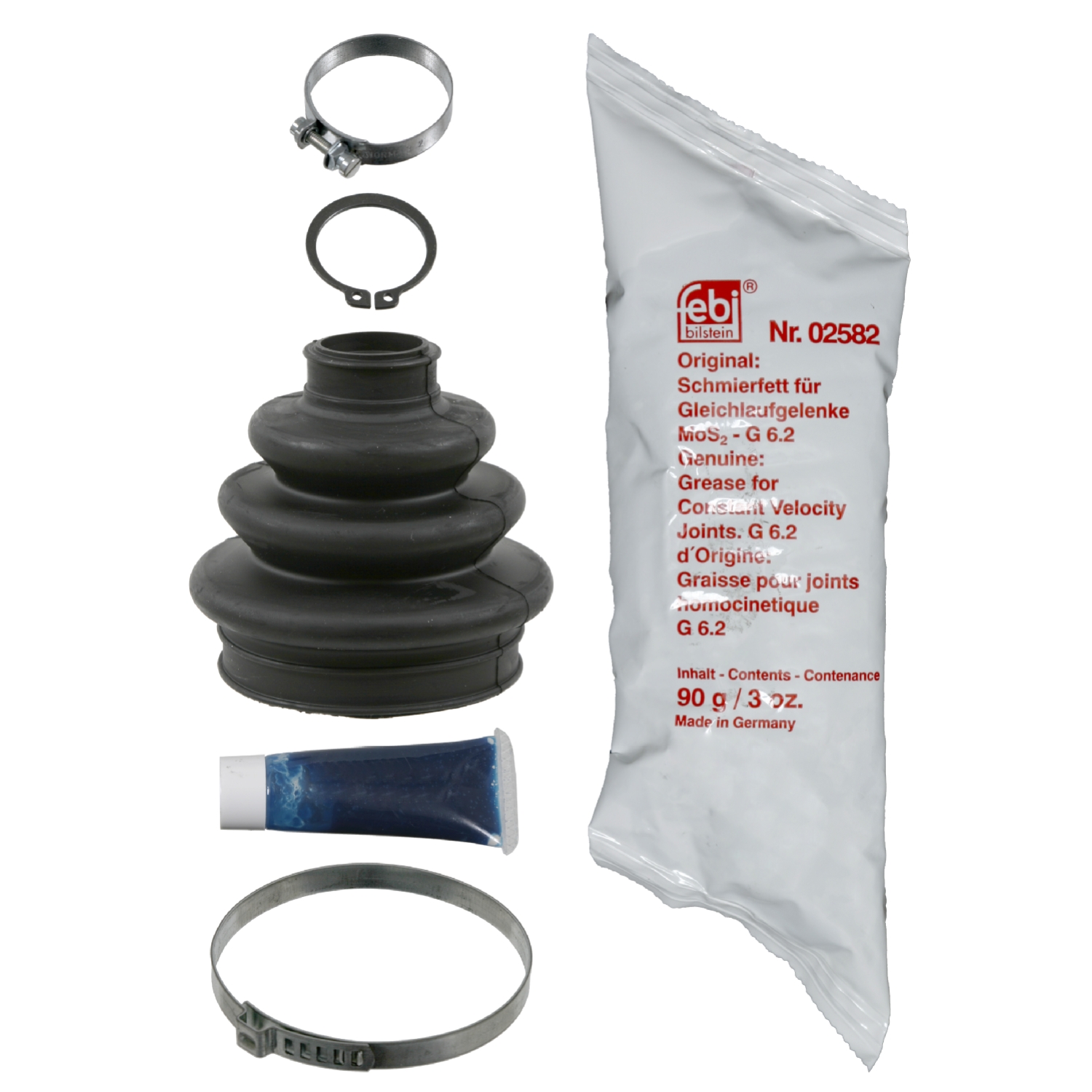 Jeu de joints-soufflets, arbre de commande | FEBI BILSTEIN