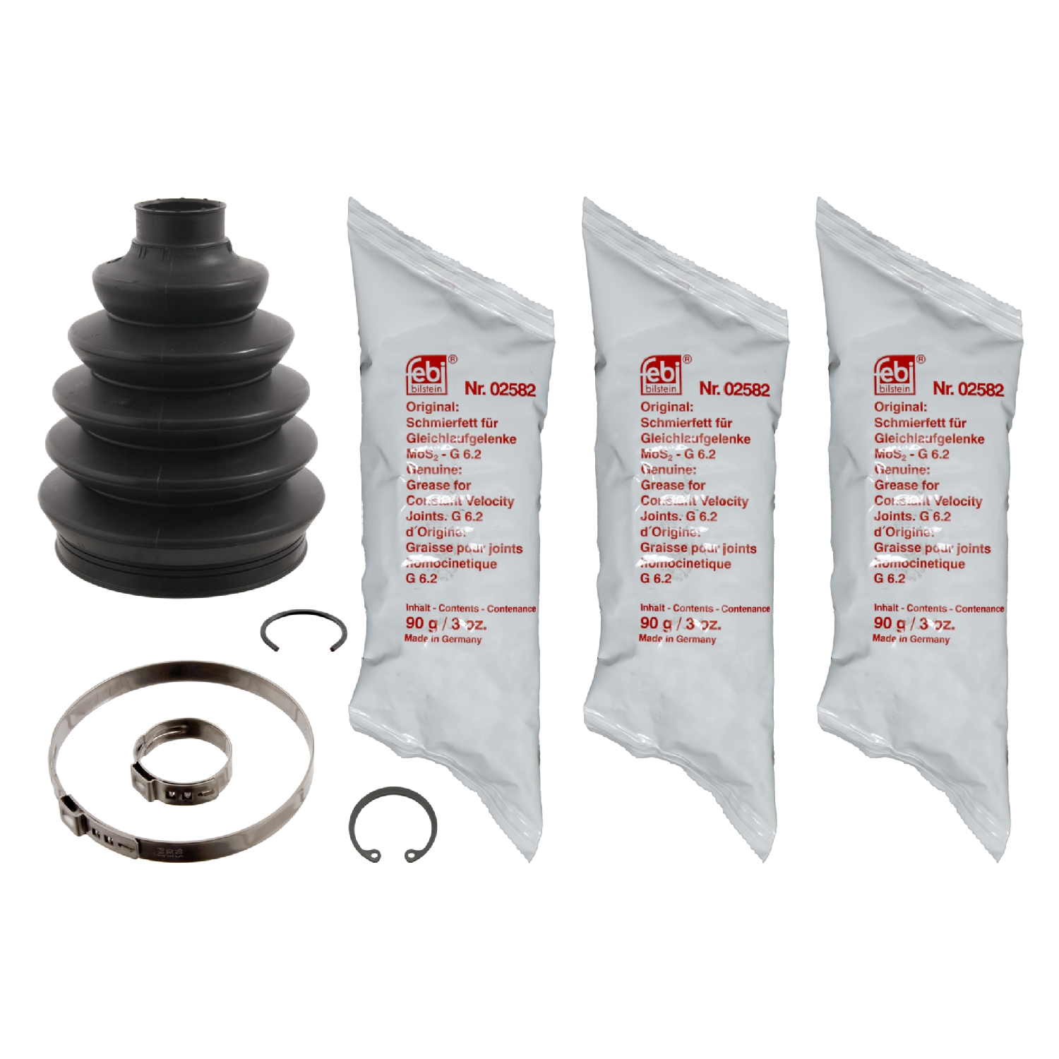 Jeu de joints-soufflets, arbre de commande | FEBI BILSTEIN