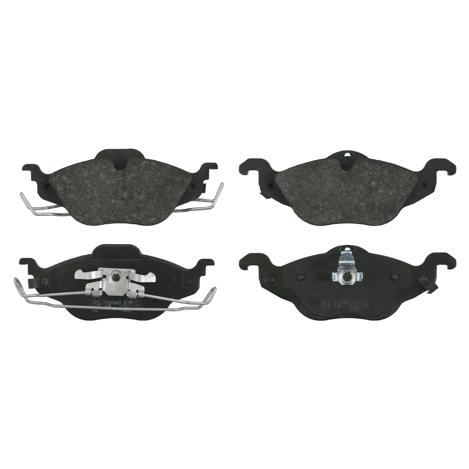 Jeu de 4 plaquettes de frein | FEBI BILSTEIN