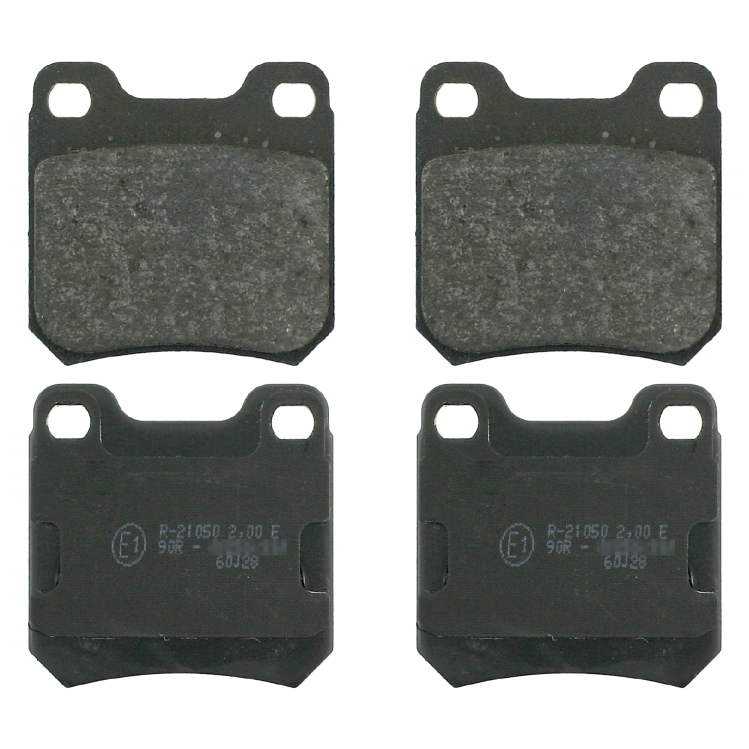 Jeu de 4 plaquettes de frein | FEBI BILSTEIN