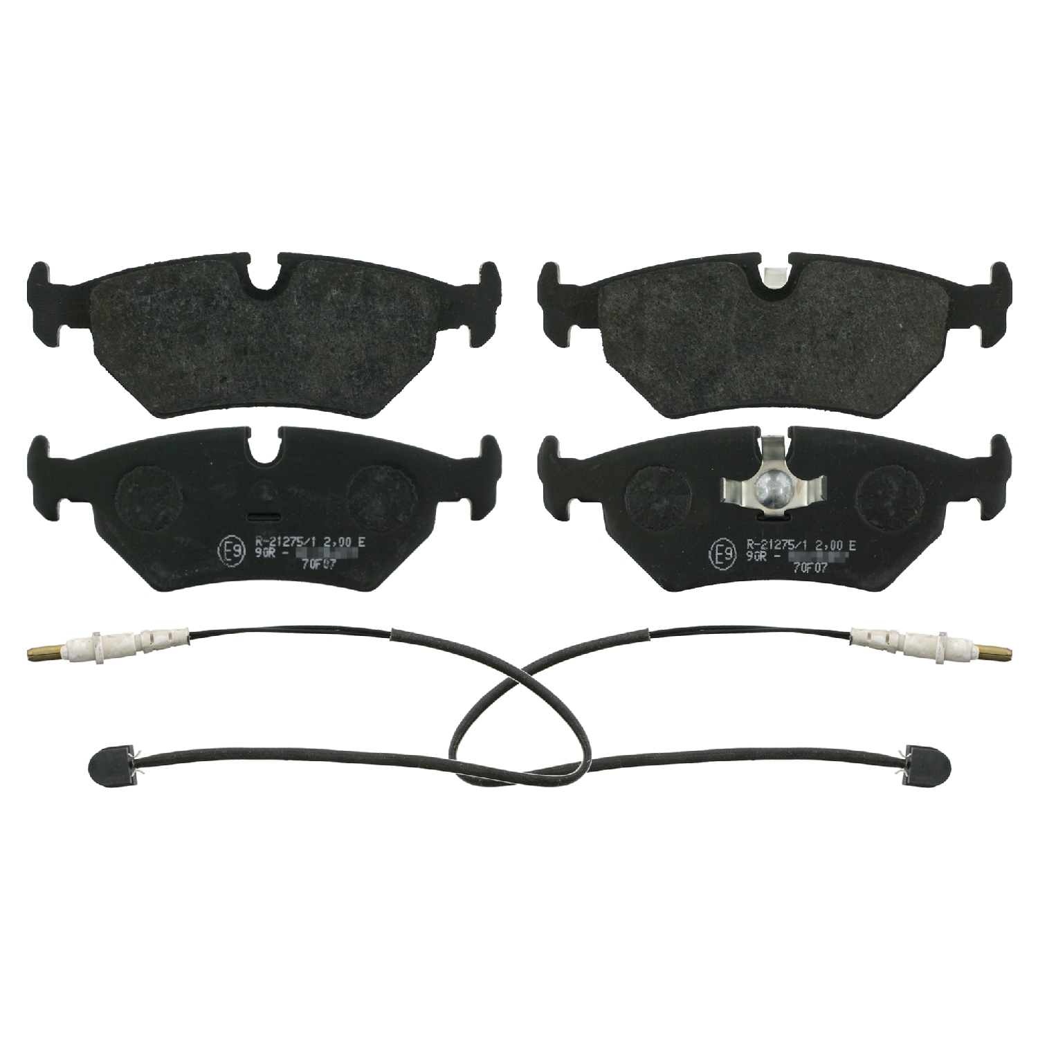 Jeu de 4 plaquettes de frein | FEBI BILSTEIN